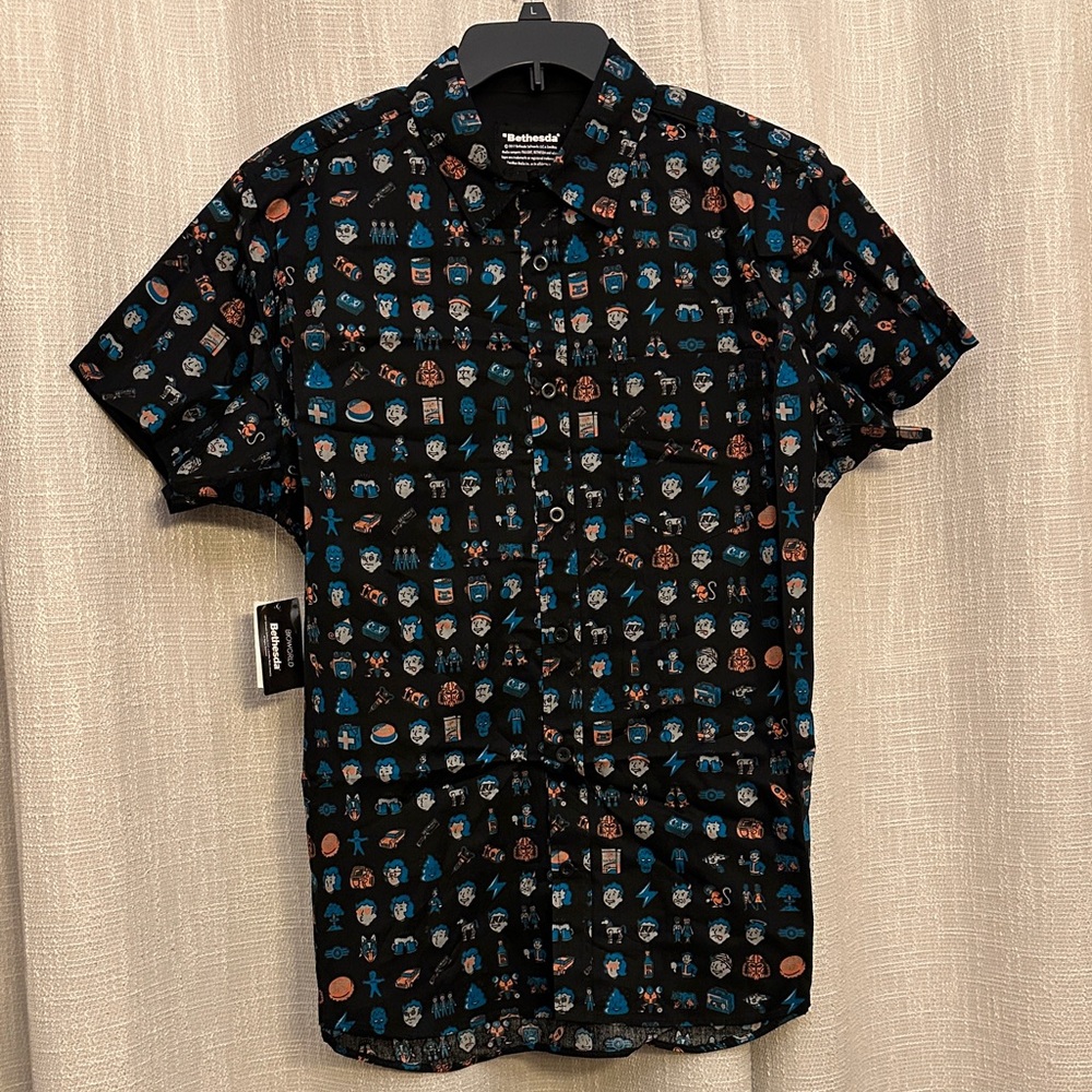 Bethesda Fallout Game Icons shirt